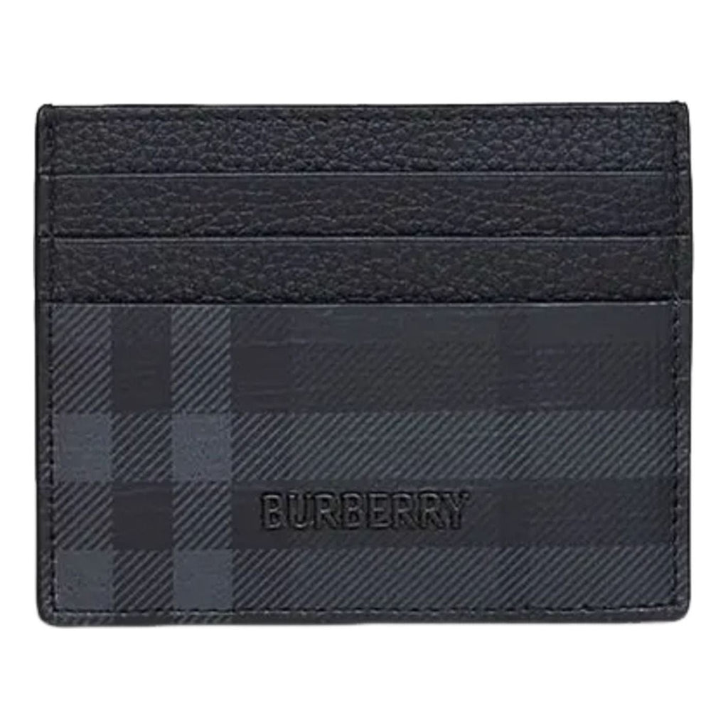 Burberry City Check Card Case 'Iron Grey' 8127867