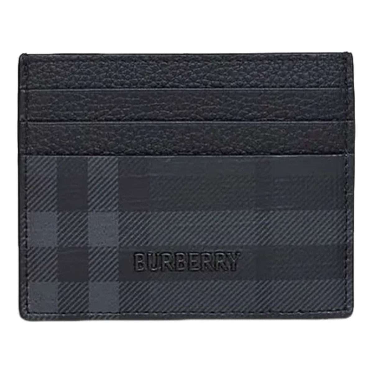 Burberry City Check Card Case 'Iron Grey' 8127867