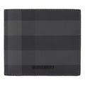 Burberry Check Short Wallet 'Charcoal' 8070273