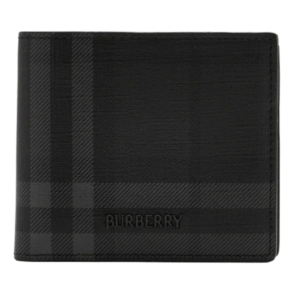 Burberry City Check Bifold Wallet 'Iron Grey' 8127772