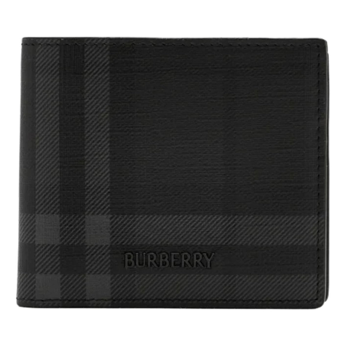Burberry City Check Bifold Wallet 'Iron Grey' 8127772