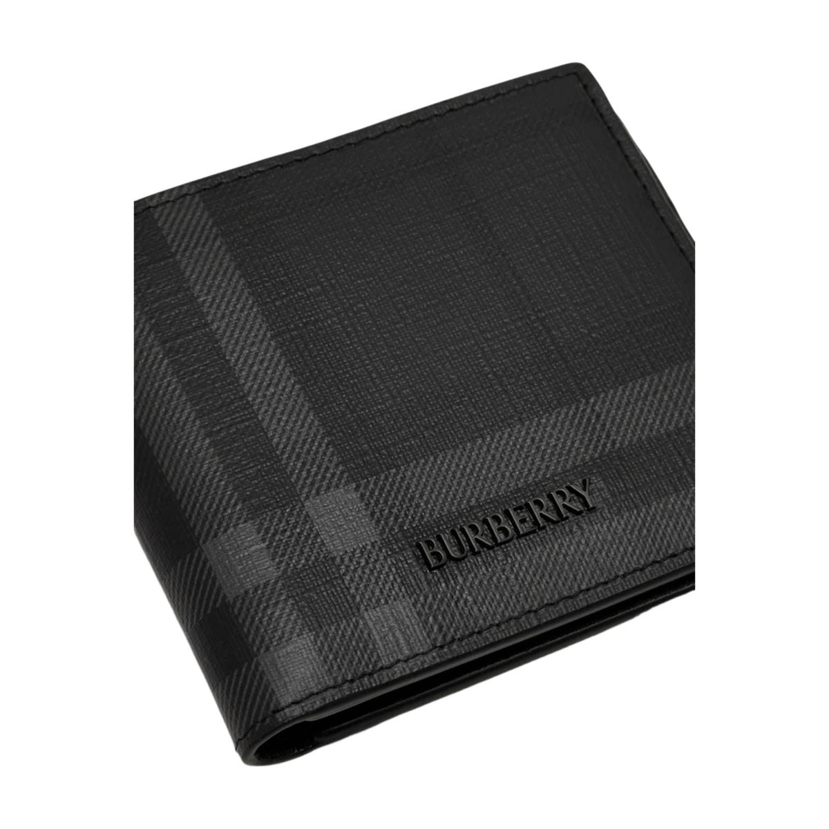 Burberry City Check Bifold Wallet 'Iron Grey' 8127772