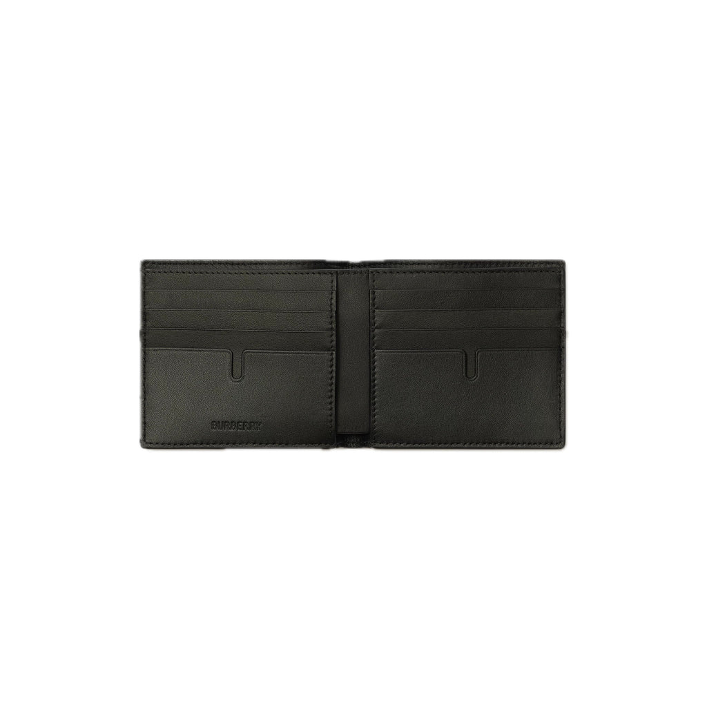 Burberry City Check Bifold Wallet 'Navy' 8128116