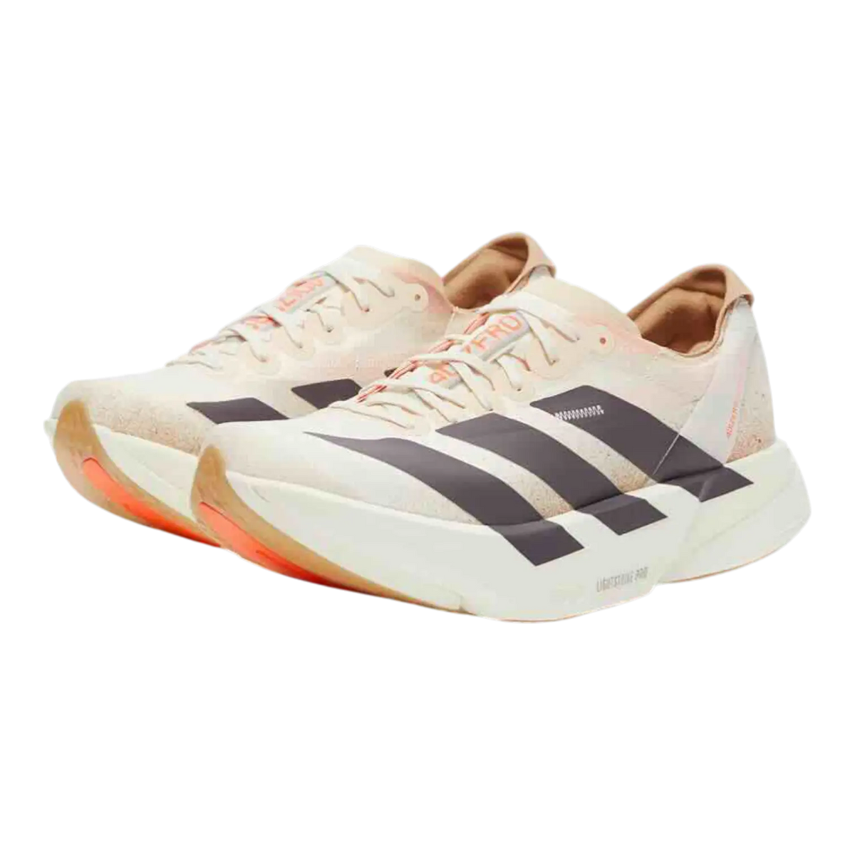 Adidas Adizero Adios Pro 4 Running Shoes - Chalk White / Grey Strata