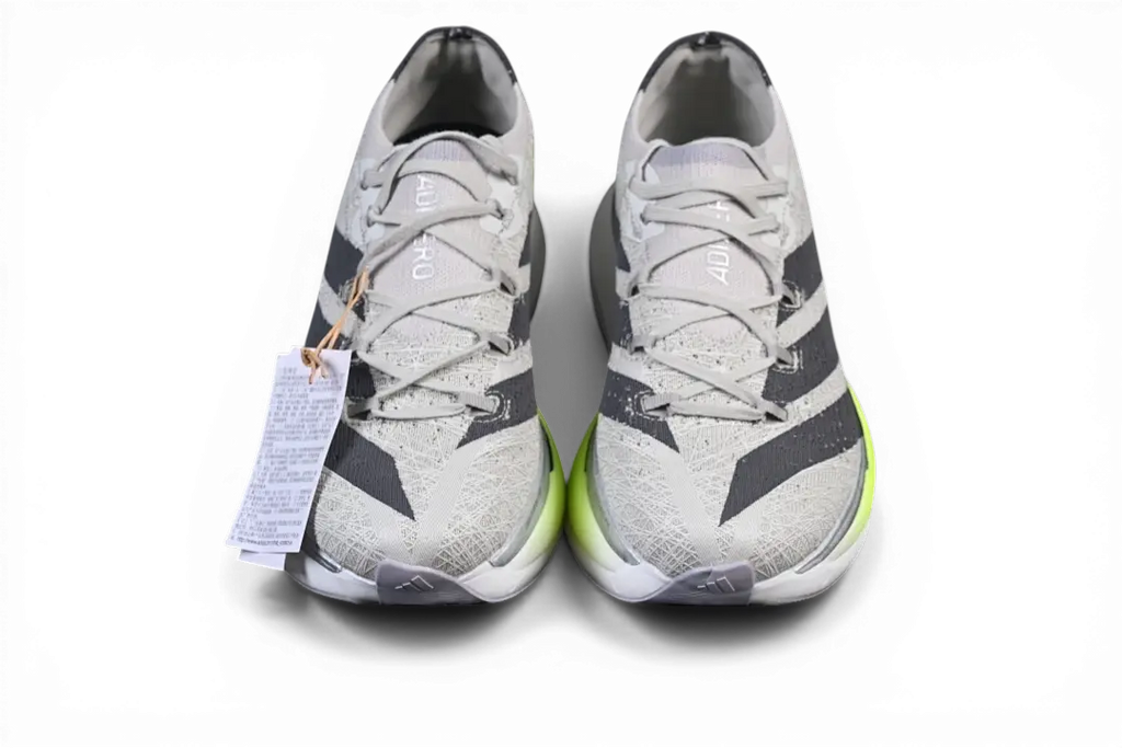 Adidas Adizero Prime X3 Strung Running Shoes – Black, Gray & Green