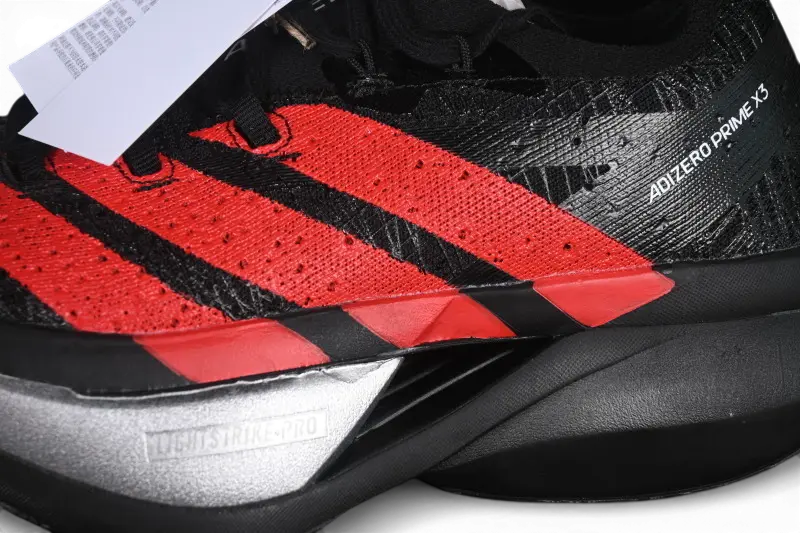 Adidas Adizero Prime X3 Strung Mercedes-AMG – Black / Lucid Red