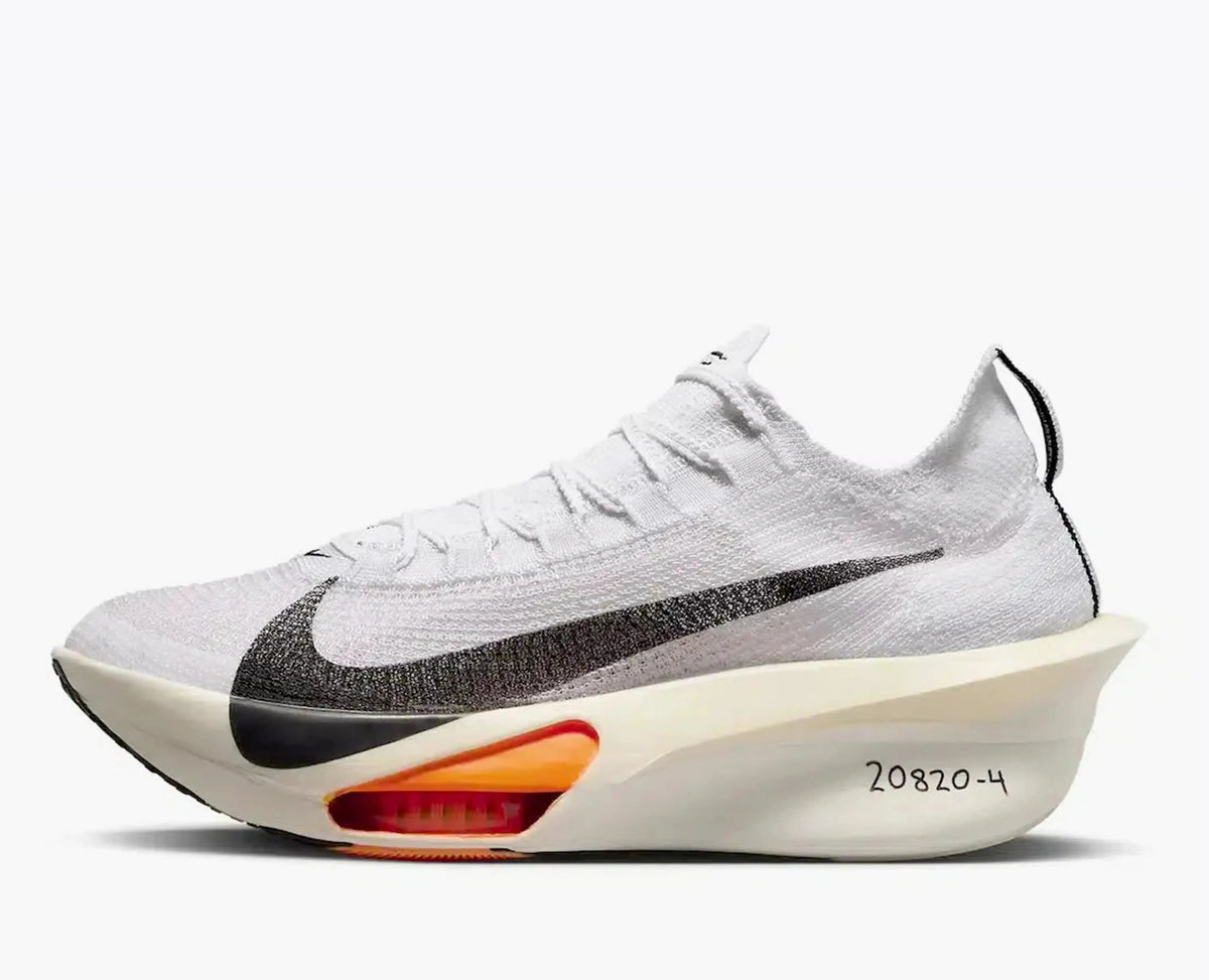 Nike Alphafly 3 Prototype Racing Shoes – White / Total Orange