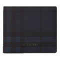 Burberry City Check Bifold Wallet 'Navy' 8128116