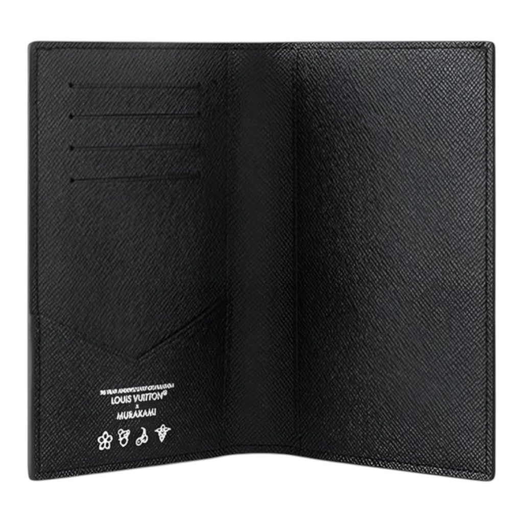 LOUIS VUITTON x Takashi Murakami Passport Cover 'Black Multicolored' M13414