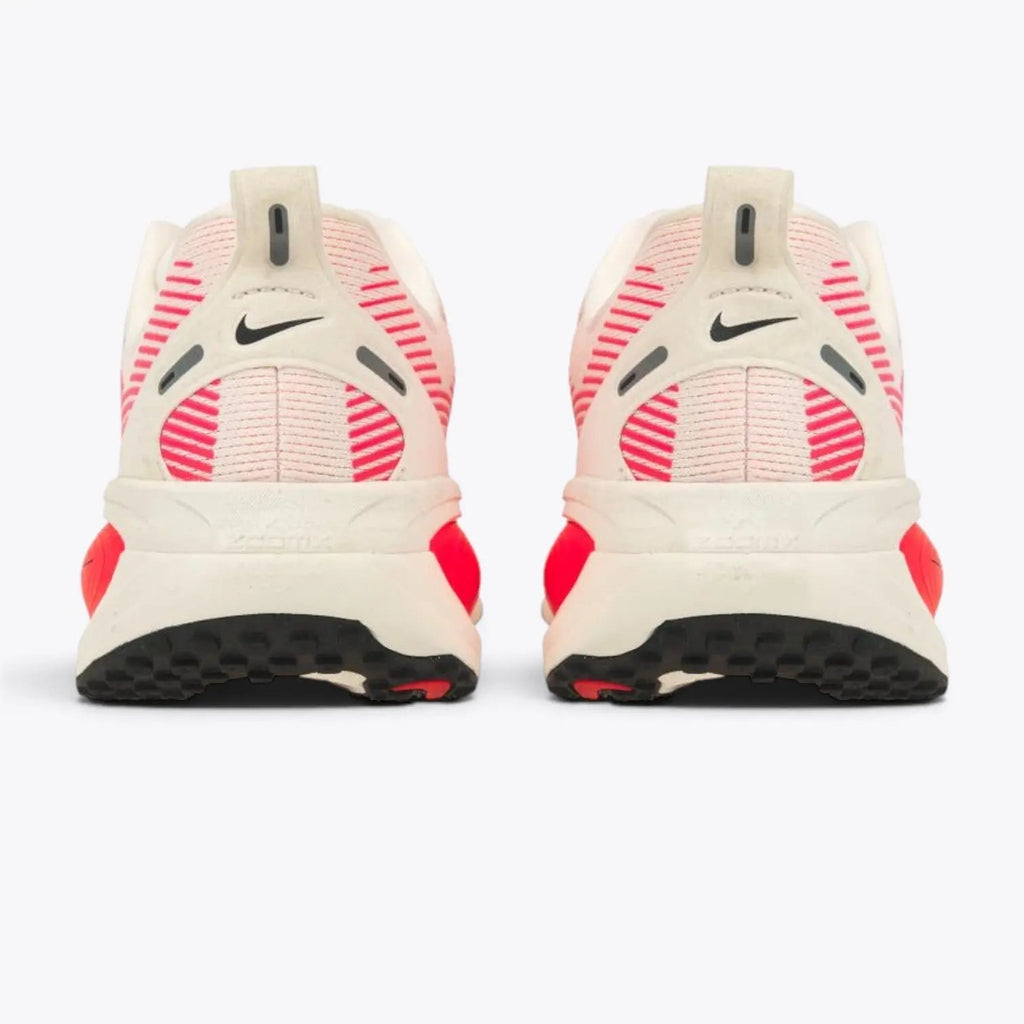 Nike Vomero 18 Road Running Shoes - Sail / Bright Crimson / Laser Orange