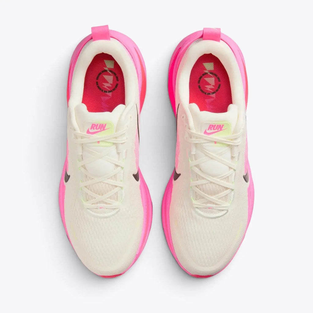 Nike Vomero 18 Road Running Shoes - Sail / Hyper Pink