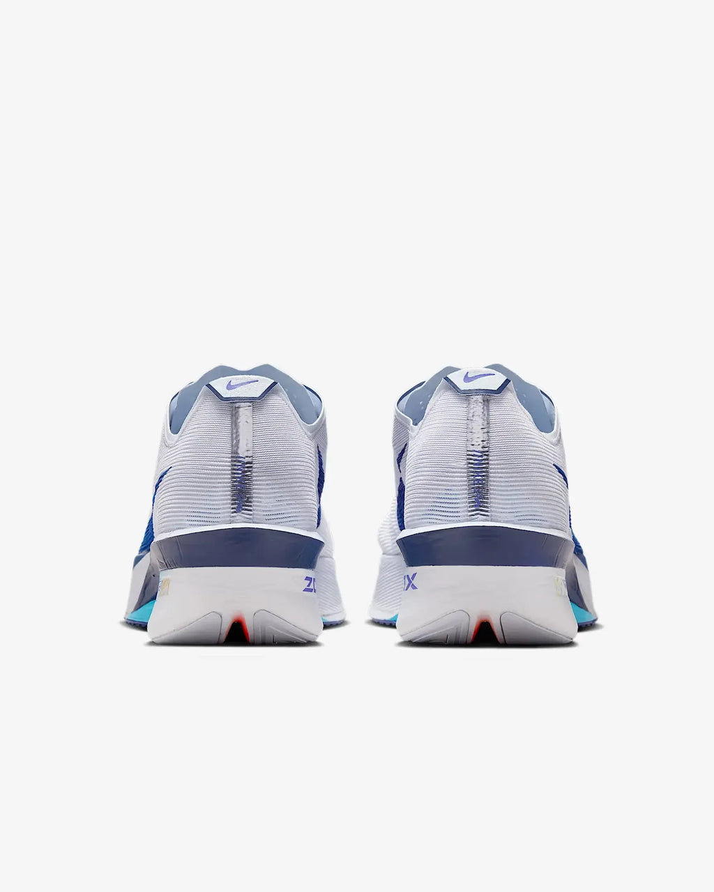 Nike Vaporfly 4 Road Racing Shoes - Ghost / Blue Void / Persian Violet