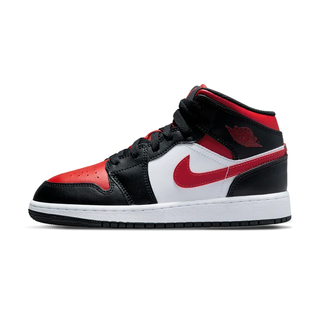 Air Jordan 1 Mid 'Black Fire Red'