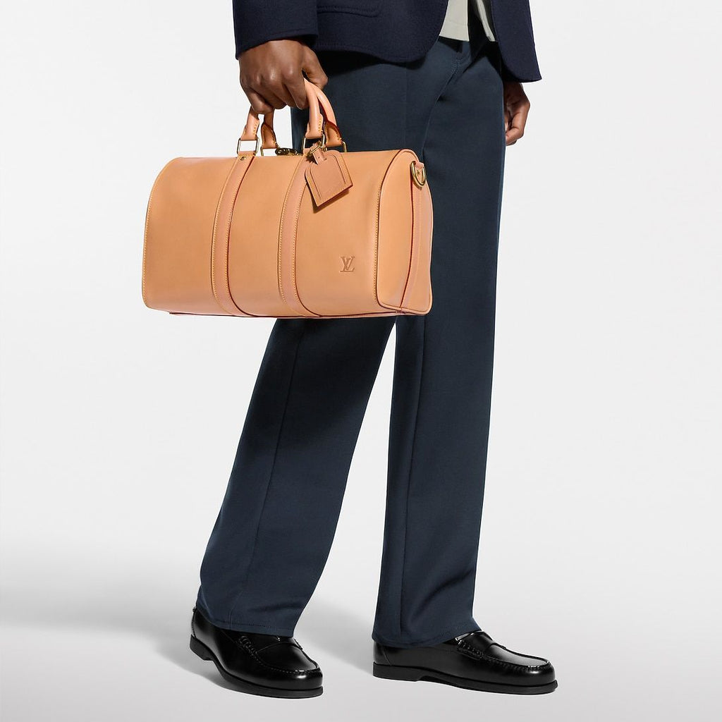 LOUIS VUITTON Trunk Edition Keepall Bandoulière 35 'Brown' M27954