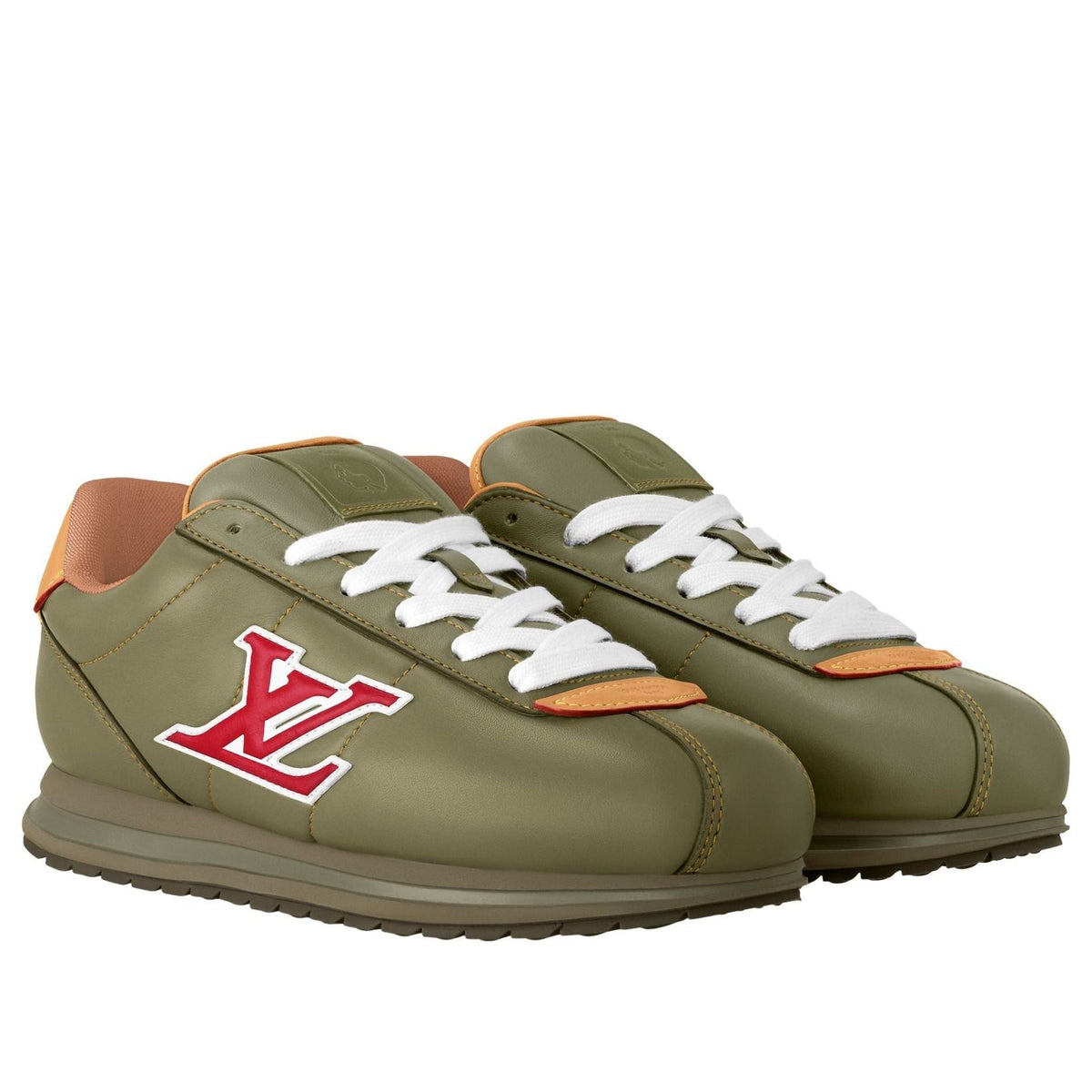 LOUIS VUITTON Buttersoft Sneaker 'Khaki Green' 1AIKHL