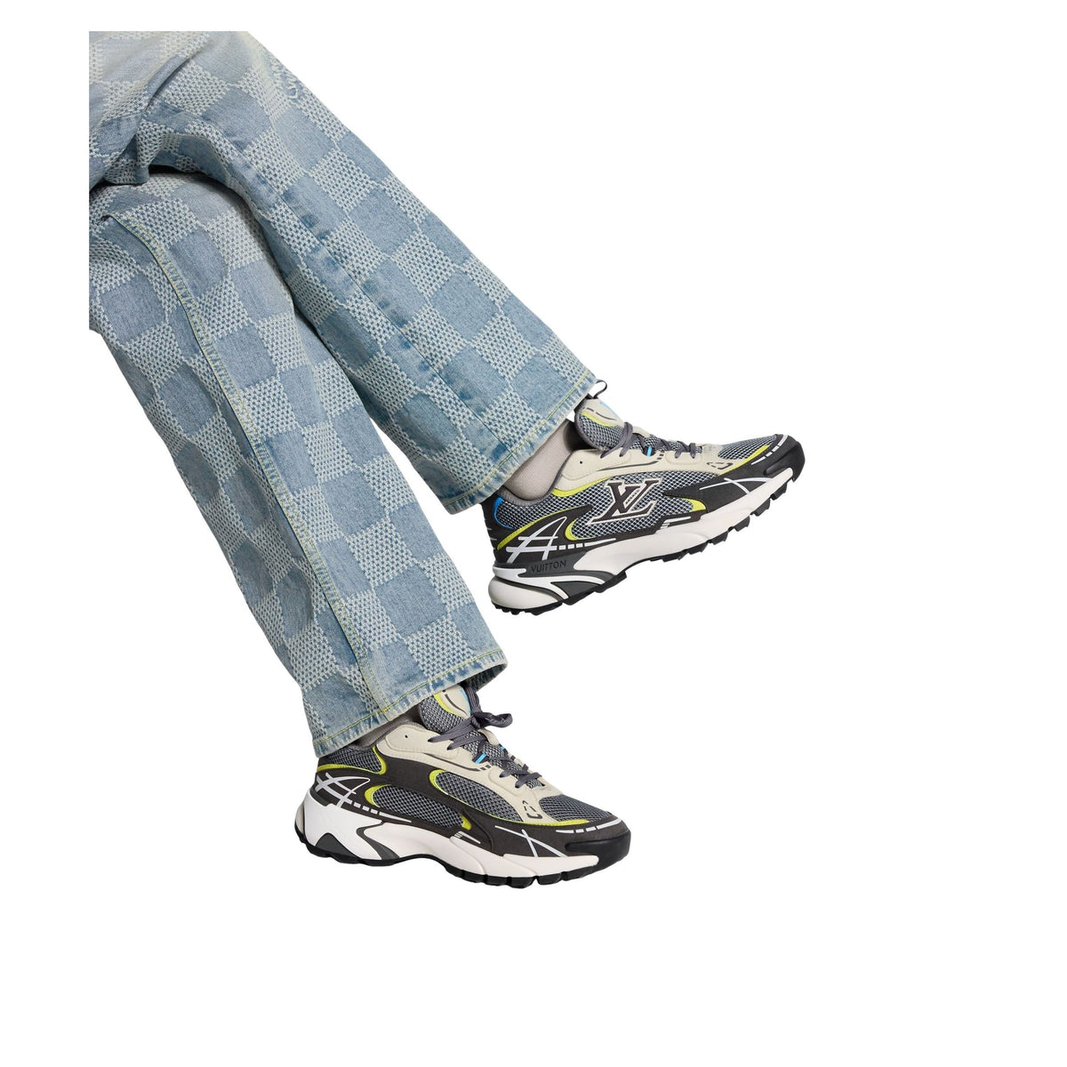 LOUIS VUITTON Tatic Runner Sneaker 'Anthracite' 1AKC41