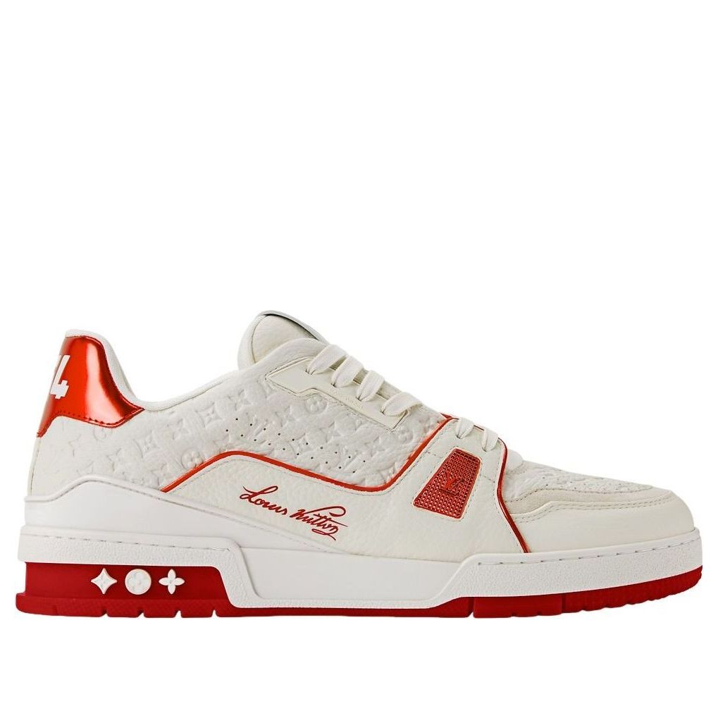 LOUIS VUITTON Trainer Sneaker 'Red' 1AKCLD