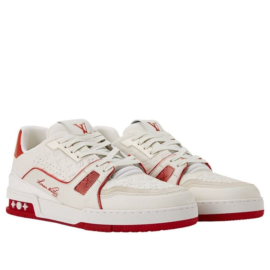 LOUIS VUITTON Trainer Sneaker 'Red' 1AKCLD