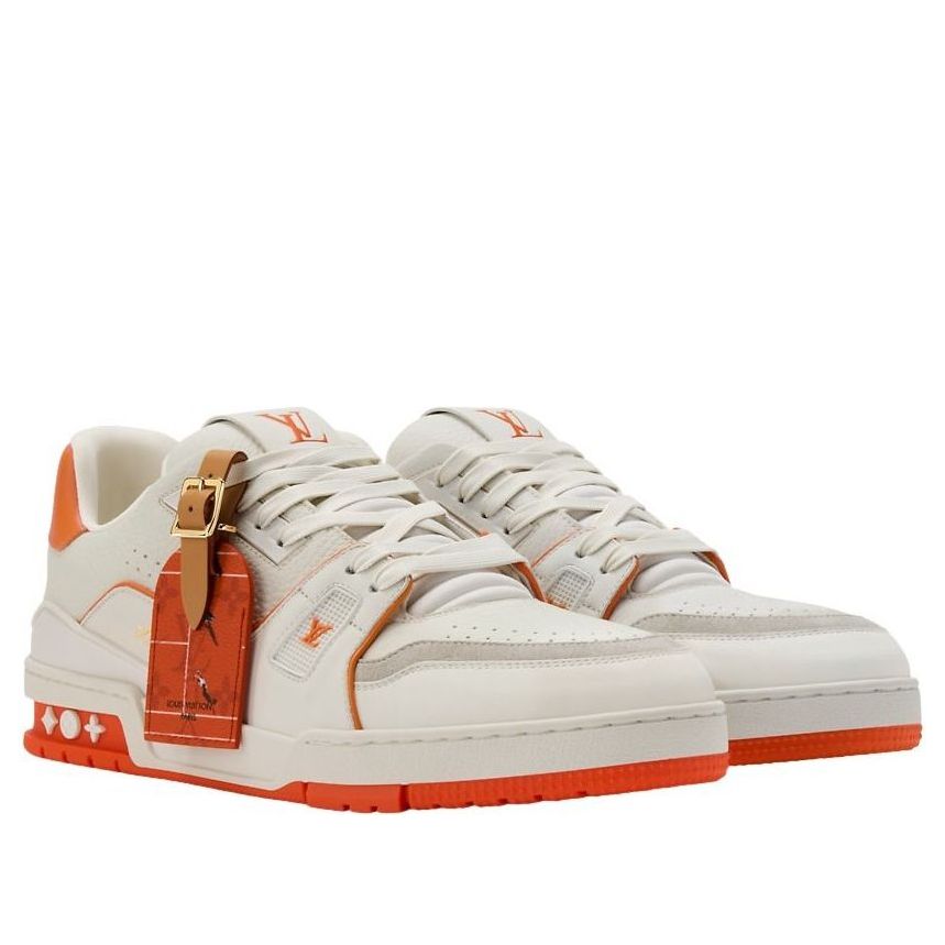 LOUIS VUITTON Trainer Sneaker 'Orange' 1AKRBK