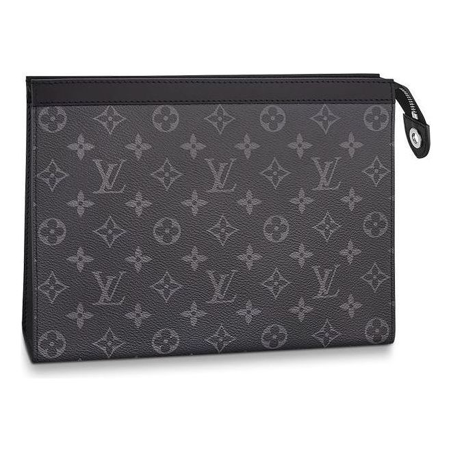 LOUIS VUITTON Pochette Voyage MM 'Monogram Eclipse' M61692