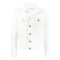 Off-White Arrows-Motif Shirt Jacket OMYE054F21DEN0020161