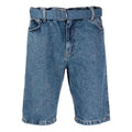 Off-White Belted Denim Shorts OMYC005C99DEN0024949