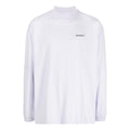 Men's Off-White FW22 Solid Color Arrow Pattern Logo Printing Round Neck White OMAB032F22JER0013610