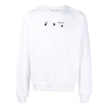 Men's Off-White FW21 Arrows Pattern Loose Fit White OMBA054F21FLE0130145