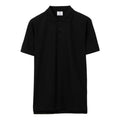 Burberry Pattern Short Sleeve Polo Shirt 'Black' 80431221