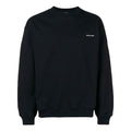 Balenciaga Small Contrast Logo Print Crewneck Sweatshirt 'Black White' 556147TYK271000