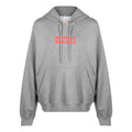 Off-White Slogan Print Hoodie 'Grey' OMBB085F22FLE0070825