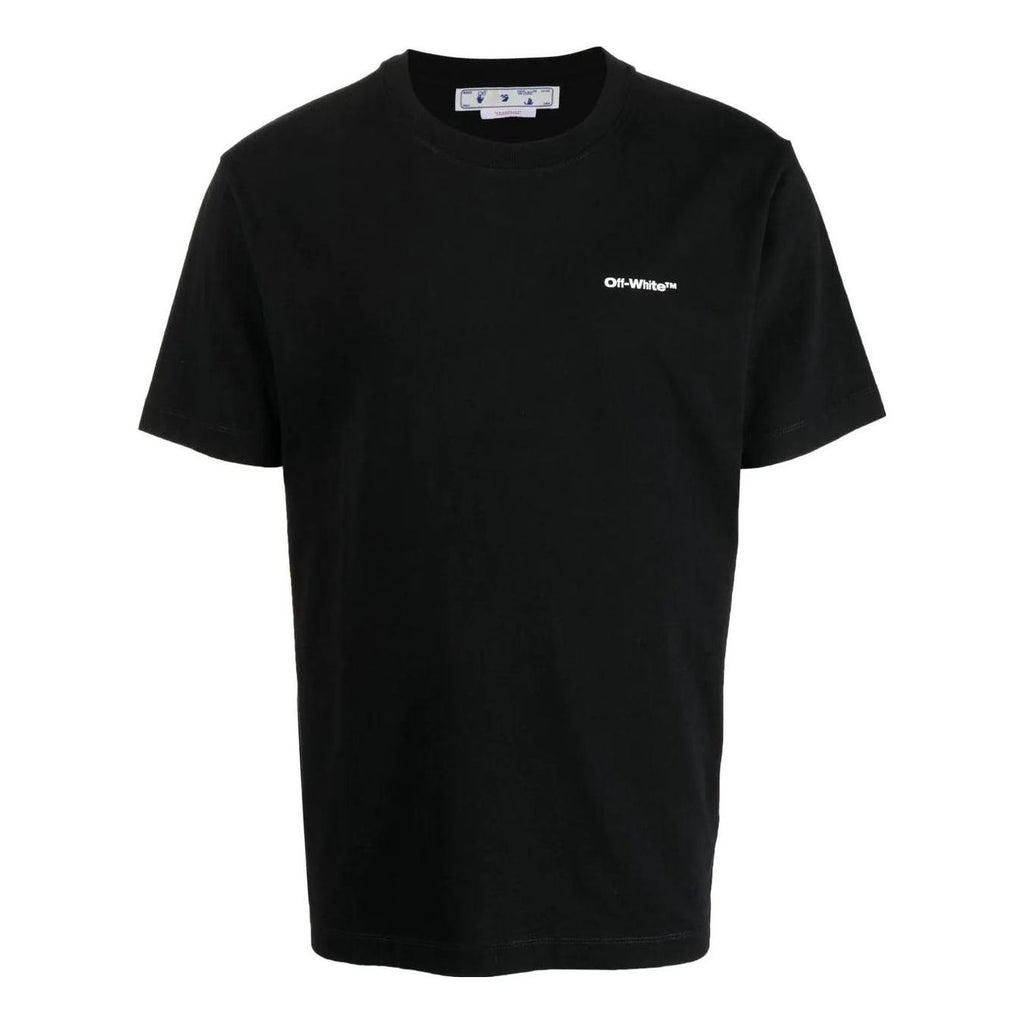Off-White Cotton Tee 'Black' OMAA027F22JER01661006100
