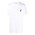 Men's Off-White FW21 Caravaggio Printing Short Sleeve White T-Shirt OMAA027F21JER0110184
