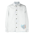 Off-White Graffiti Denim Shirt OMYD048S23DEN0014066