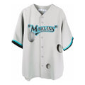 Off-White x New Era x MLB Miami Marlins Shirt 'White Blue Black' OMGA207G21FAB0010910