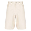 Off-White Wave Off Canvas Utility Shorts 'Beige' OMCB084S23FAB0016161