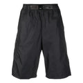Off-White Slide-Buckled Bermuda Shorts 'Black' OMVH018C99FAB0011001