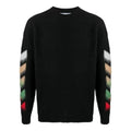 Off-White SS21 Classic Round Neck Loose Black OMHA036R21KNI0011084