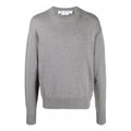 Off-White Logo Embroidered Knitted Jumper OMHE091C99KNI0010610