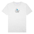 Men's Off-White SS22 Alphabet Logo Printing Round Neck Short Sleeve Version Gray T-Shirt OMAA027S22JER0120857