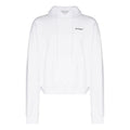 Men's Off-White SS22 Solid Color Short Casual Long Sleeves Version White OMBB037C99FLE0030110WHITE