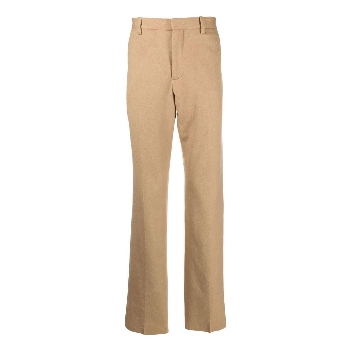Off-White slim-cut Tailored Cashmere Trousers 'Brown' OMCA214F22FAB0066200