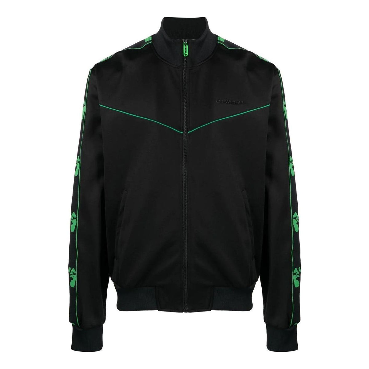 Off-White FW22 Face Band Track Jacket OMBD043F22FAB0022101