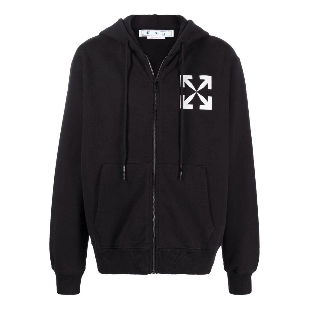 Off-White Arrow Hoodie 'Black' OMBE013C99FLE00210011