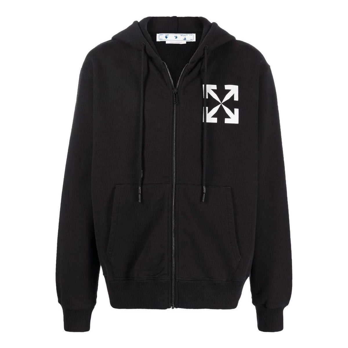 Off-White Arrow Hoodie 'Black' OMBE013C99FLE00210011