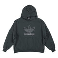 Balenciaga x adidas Logo Oversized Hoodie 'Green White' 712396TNVA93775