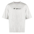 Off-White Crew Neck Tee OMAA120S23JER0050810