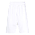Off-White Wave Out Diag Mesh Shorts 'White' OMCI006C99FLE0090110