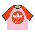 adidas x Gucci Cotton T-Shirt 'Pink' 722927-XJE1E-5454