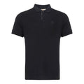 Men's Burberry Logo lapel Short Sleeve Polo Shirt Black 40551241